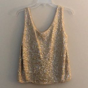 Vintage hand beaded top